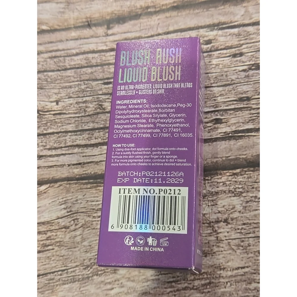 Blush Rush Jump Start Vivid Metallic New-Sealed Page Vine (219)